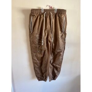Nike Standard Issue Pants Mens 2XL Brown Therma-Fit Windbreaker Lined DQ6188-258